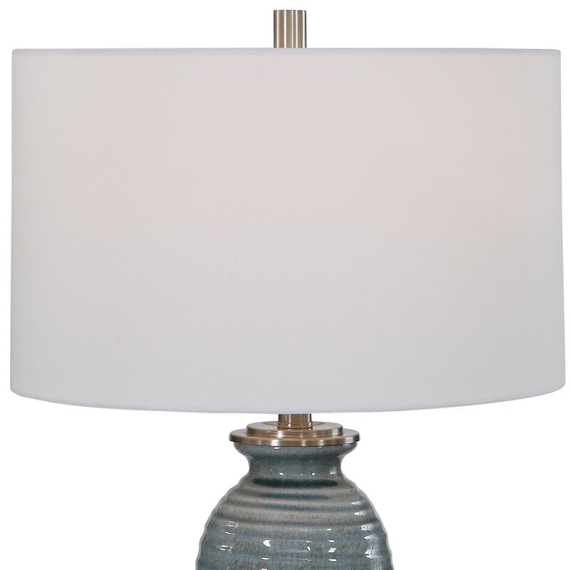 Uttermost Zaila Light Blue Table Lamp